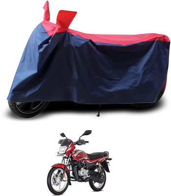 KEDIT Two Wheeler Cover for Bajaj(ComforTec, Red, Blue)