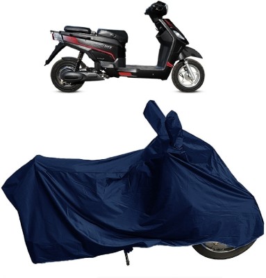 DIGGU Two Wheeler Cover for Hero(Electric, Blue)