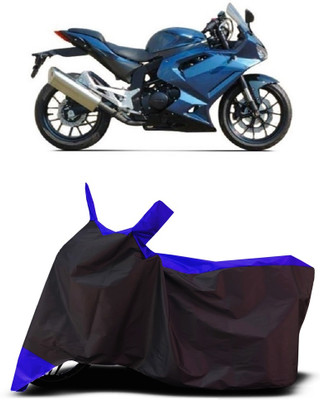 VESMEI Two Wheeler Cover for Hyosung(GTS 300, Blue)