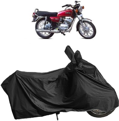 MMSSTAR Waterproof Two Wheeler Cover for Yamaha(RX 100, Black)