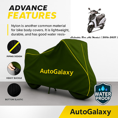 AutoGalaxy Waterproof Two Wheeler Cover for Honda(Activa 5G, Green)