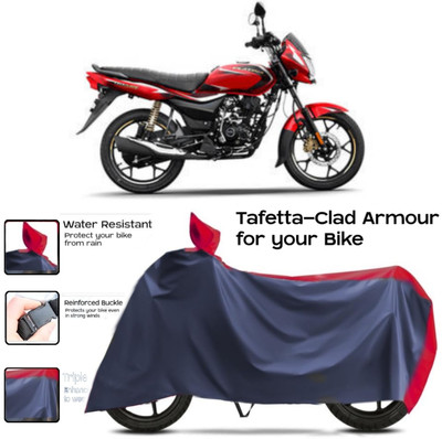 WMIZEXA Two Wheeler Cover for Bajaj(Platina 110, Red, Blue)