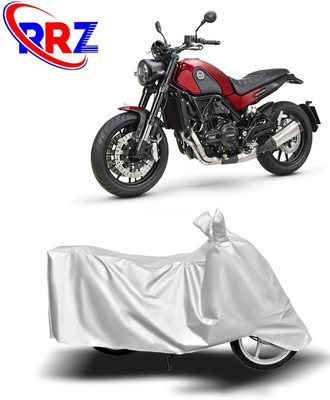 RRZ Waterproof Two Wheeler Cover for Benelli(Leoncino 250, White)