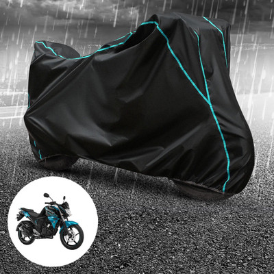 CODOKI Waterproof Two Wheeler Cover for Yamaha(FZ S FI (V 2.0), Black)