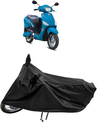 KEDIT Two Wheeler Cover for Hero(Electric NYX e5, Black)