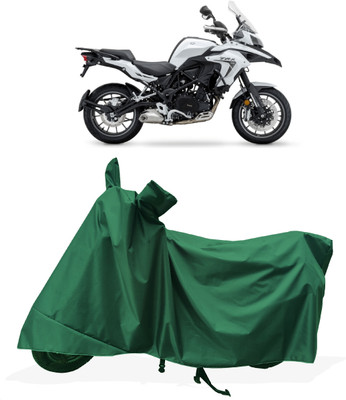 Tricway Two Wheeler Cover for Benelli(TRK 502, Green)