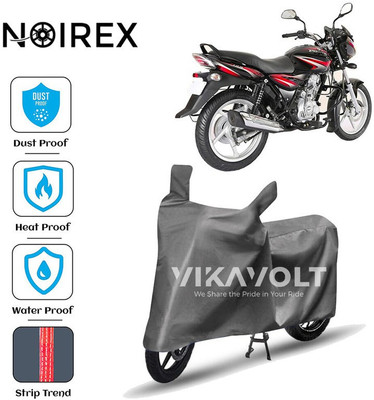 NOIREX Two Wheeler Cover for Bajaj(Discover 125 DTS-i, Grey)