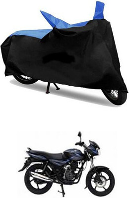 MMSSTAR Waterproof Two Wheeler Cover for Bajaj(DTS-i, Blue, Black)