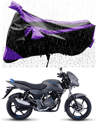 Furious3D Two Wheeler Cover for Bajaj(Pulsar 125 Neon, Purple, Black)