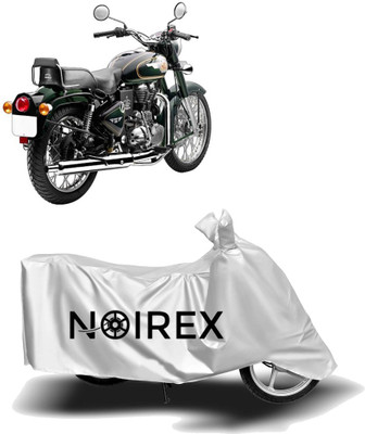 NOIREX Two Wheeler Cover for Royal Enfield(Bullet 500, Silver)
