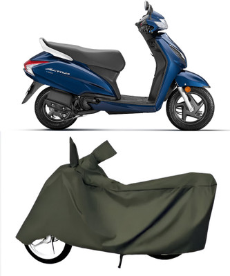 BbcMart Waterproof Two Wheeler Cover for Honda(Activa 6G, Green)