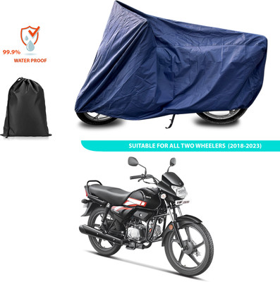 CODOKI Waterproof Two Wheeler Cover for Hero(Blue)