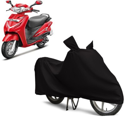 EGAL Waterproof Two Wheeler Cover for Hero(Duet LX 110CC BS6, Black)