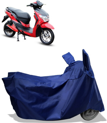 Amexride Two Wheeler Cover for Hero Electric(Electric Dash, Blue)