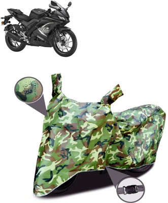 CODOKI Waterproof Two Wheeler Cover for Yamaha(YZF R15 BS6, Green)