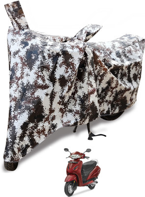 Auto Hub Waterproof Two Wheeler Cover for Honda(Activa 4G, Multicolor)