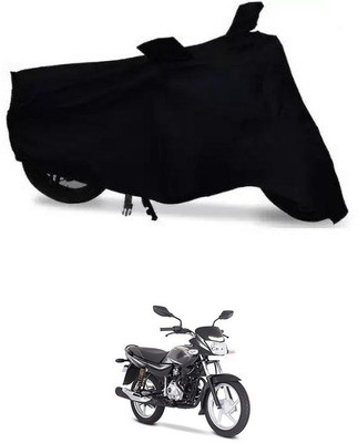 ENTIRELY ELITE Waterproof Two Wheeler Cover for Bajaj(Platina 100 BS6, Black)
