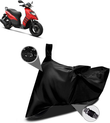 GOSHIV-car and bike accessories Waterproof Two Wheeler Cover for Aprilia(Storm 125, Black)