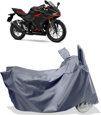 Amexride Two Wheeler Cover for Honda(CBR 150R, Grey)