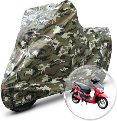 Neodrift Two Wheeler Cover for Hero(Electric, Green)