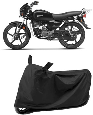 CLASSY CHOICE Two Wheeler Cover for Hero(Splendor Plus, Black)