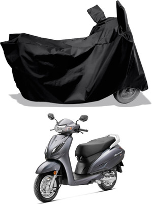 Amexride Two Wheeler Cover for Honda(Activa, Black)