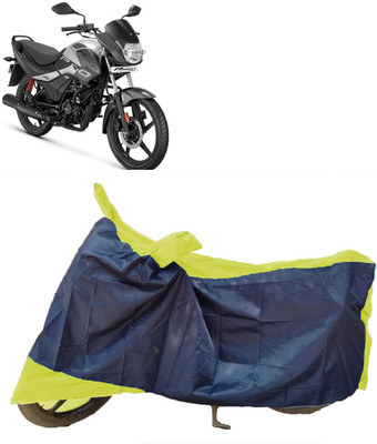 AutoFave Two Wheeler Cover for Hero(Passion Plus, Multicolor)