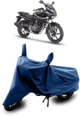 DeepShakshi AUTOMOTIVE Waterproof Two Wheeler Cover for Bajaj(Blue)
