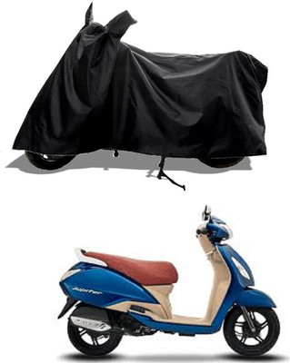 GROFATIK Two Wheeler Cover for TVS(Jupiter Grande BS6, Black)