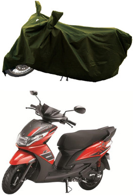 GROFATIK Two Wheeler Cover for Yamaha(Ray Z BS6, Green)
