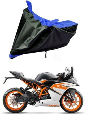 Ascension Two Wheeler Cover for KTM(RC 200, Blue, Black)