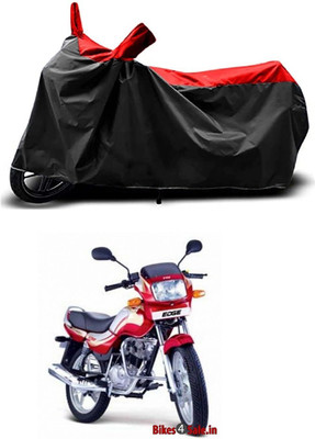 KEDIT Two Wheeler Cover for TVS(Victor Edge, Red, Black)