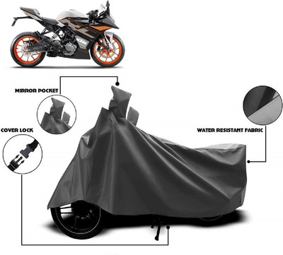 MMSSTAR Waterproof Two Wheeler Cover for KTM(RC 125 BS6, Grey)