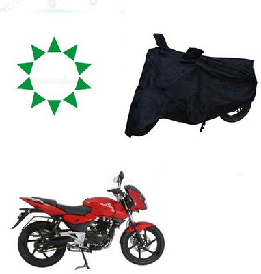 DeepShakshi AUTOMOTIVE Waterproof Two Wheeler Cover for Bajaj(Pulsar 200 NS DTS-i, Black)