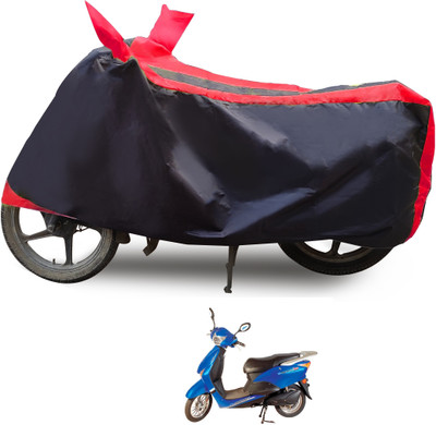 Euro Care Waterproof Two Wheeler Cover for Avon(E Scoot, Red)