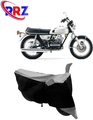 RRZ Waterproof Two Wheeler Cover for Yamaha(RD 350, Black, Grey)