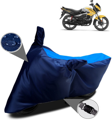 AUTOCAD Waterproof Two Wheeler Cover for Hero(Passion Pro i3S, Blue)