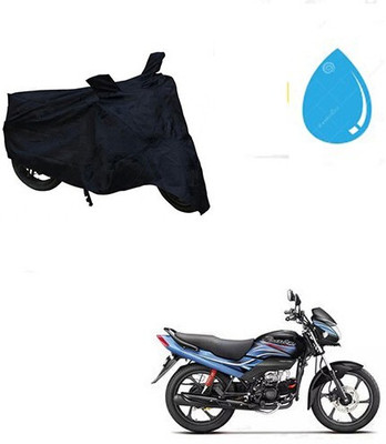 MMSSTAR Waterproof Two Wheeler Cover for Honda(Passion Pro, Black)