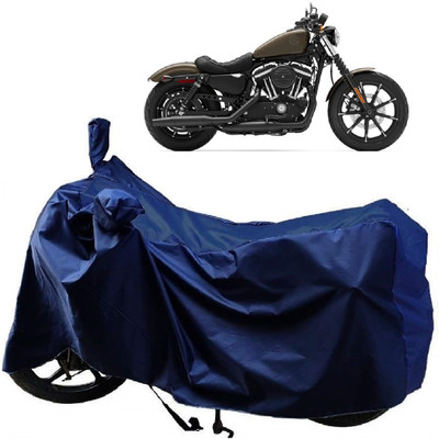 MMSSTAR Waterproof Two Wheeler Cover for Harley Davidson(XL 883, Blue)