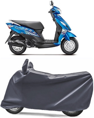 V VINTON Two Wheeler Cover for Suzuki(Let's, Grey)