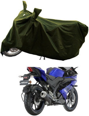 GROFATIK Two Wheeler Cover for Yamaha(YZF-R15 V3 BS6, Green)