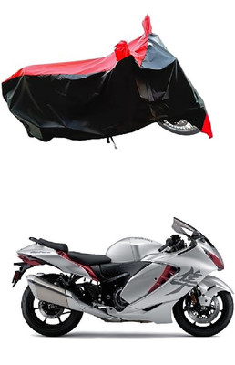 VESMEI Two Wheeler Cover for Suzuki(Hayabusa, Red)