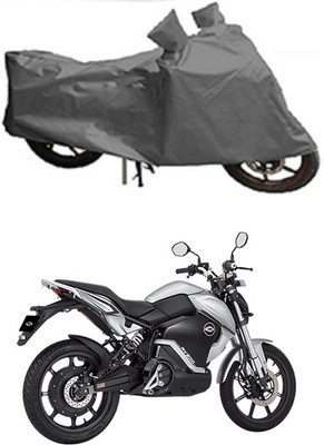 MMSSTAR Waterproof Two Wheeler Cover for Revolt(RV Cafe Racer, Grey)
