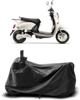 KEDIT Two Wheeler Cover for Evolet(Polo, Black)