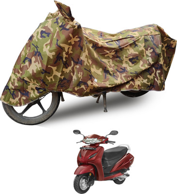 Auto Hub Waterproof Two Wheeler Cover for Honda(Activa 4G, Multicolor)