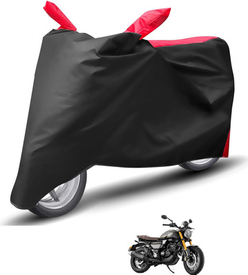 Caronix Waterproof Two Wheeler Cover for TVS(Red)