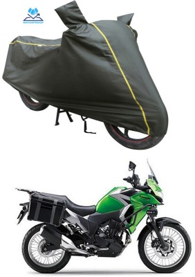 Ascension Two Wheeler Cover for Kawasaki(Versys X 300, Green)