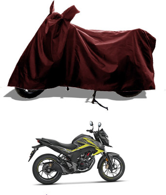 GROFATIK Two Wheeler Cover for Honda(CB Hornet 160, Maroon)