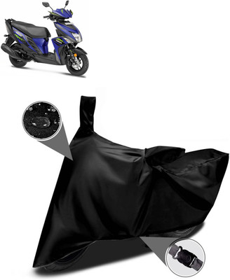 DeepShakshi AUTOMOTIVE Two Wheeler Cover for Yamaha(Cygnus Ray ZR BS6, Black)