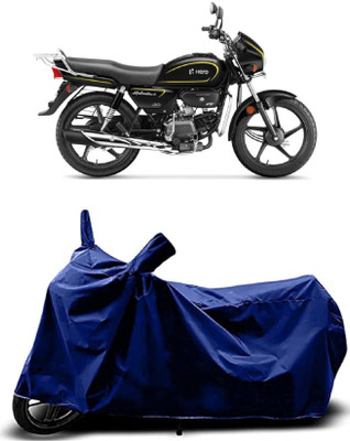VESMEI Two Wheeler Cover for Hero(MotoCorp Splendor Plus, Blue)